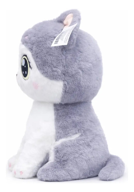 Peluche Gato Tierno Dos Colores 36x27x24 Cm Candy Toys