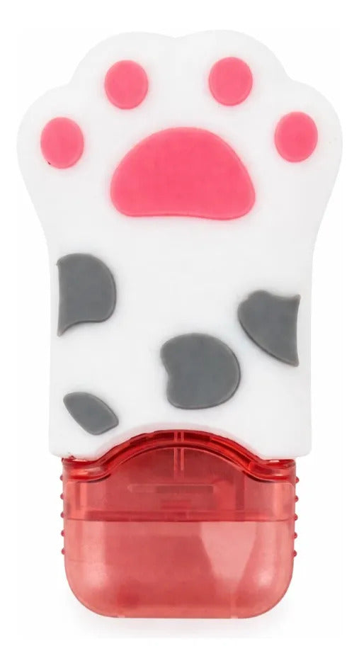 Corrector En Cinta Blanco Weibo Patita Con Manchas Gris