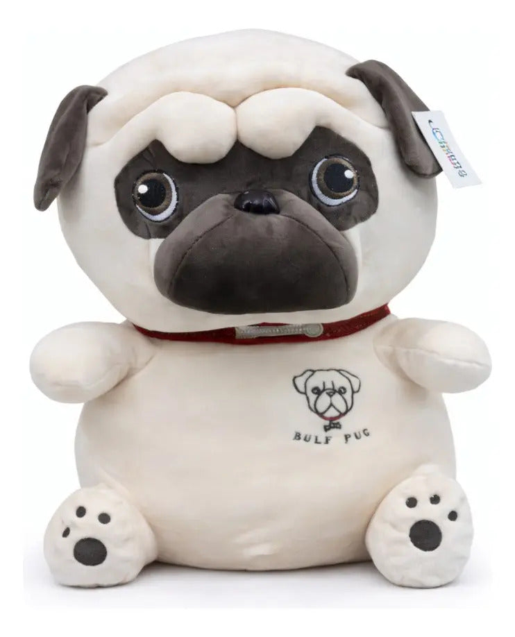 Peluche Perrito Pug Grande Suave 42×25×31 Cm Candy Toys