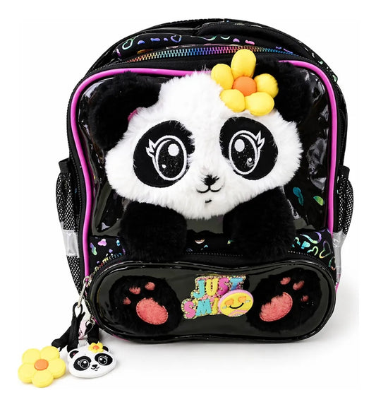 Lonchera Primaria Lluvia Panda Con Luz Y Spinner Integrado