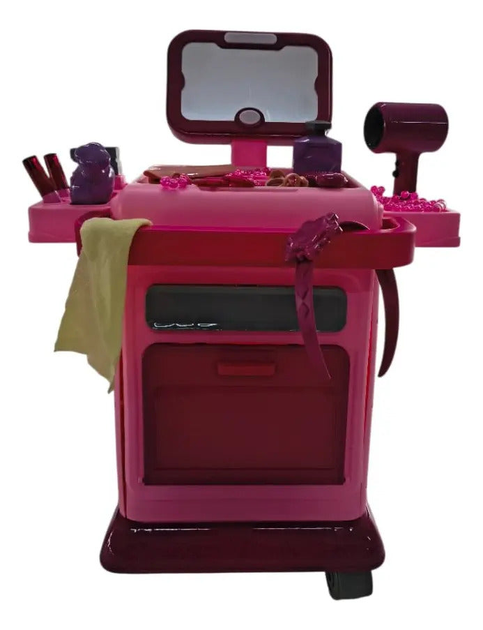 Tocador Infantil Style Fashion Con Luz Y Sonido 31 Piezas