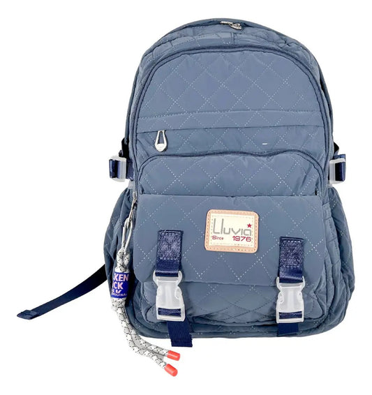 Paquete Mochila 3 Piezas Marca Lluvia Azul Primaria