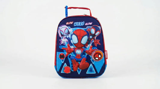 Lonchera Escolar Marvel Spidey Miles Morales Y Ghost Spider