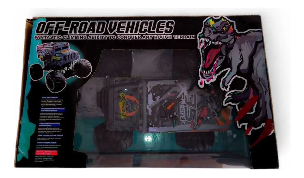 Camión A Control Remoto Candy Toys 4wd Con Efecto Vapor