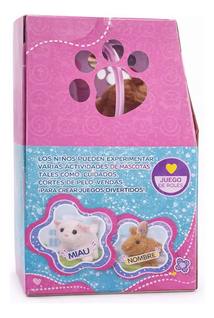 Capibara Interactiva Pamper Pet Con Accesorios Candy Toys