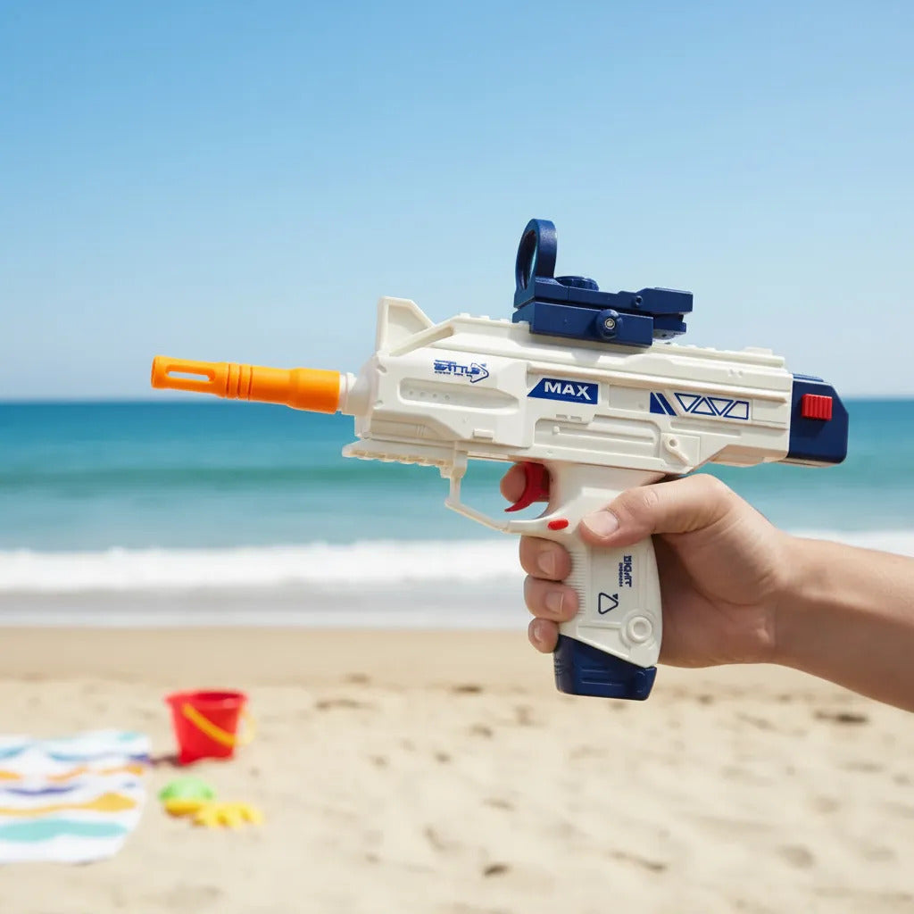 Pistola De Agua Automática Con 2 Tanques Intercambiables