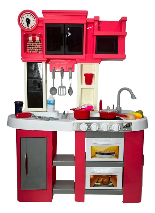 Cocina Marca Candy Toys Kitchen Set 58 Piezas