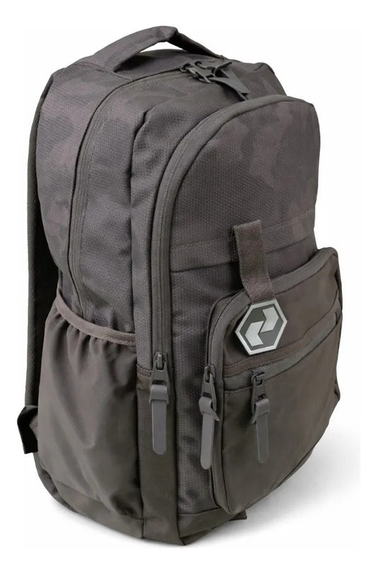 Mochila Juvenil Lluvia Gris Camuflaje Amplia Y Cómoda