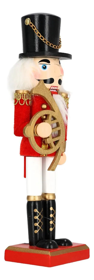 Soldado Cascanueces Músico Instrumento Sorpresa 26 cm
