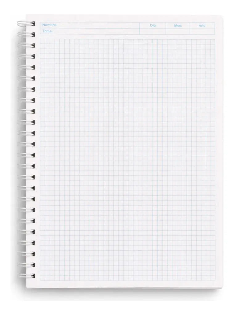 Libreta Roja 3 Piezas Profesional Cuadro Chico Surimax