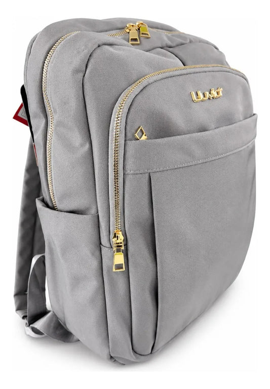 Mochila Juvenilejecutiva Lluvia Negra Satinada Elegante