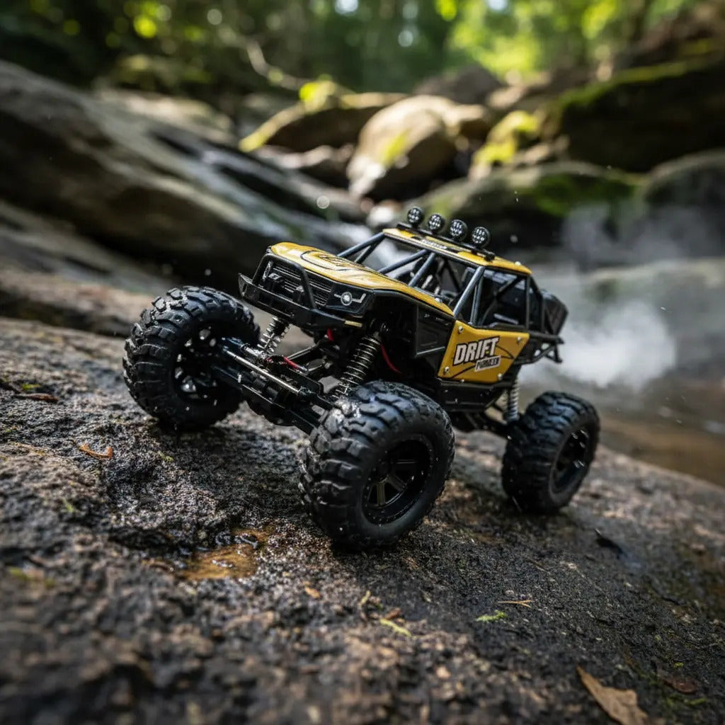 Vehículo Rc 6x6 Candy Toys Con Efecto Vapor 1:18
