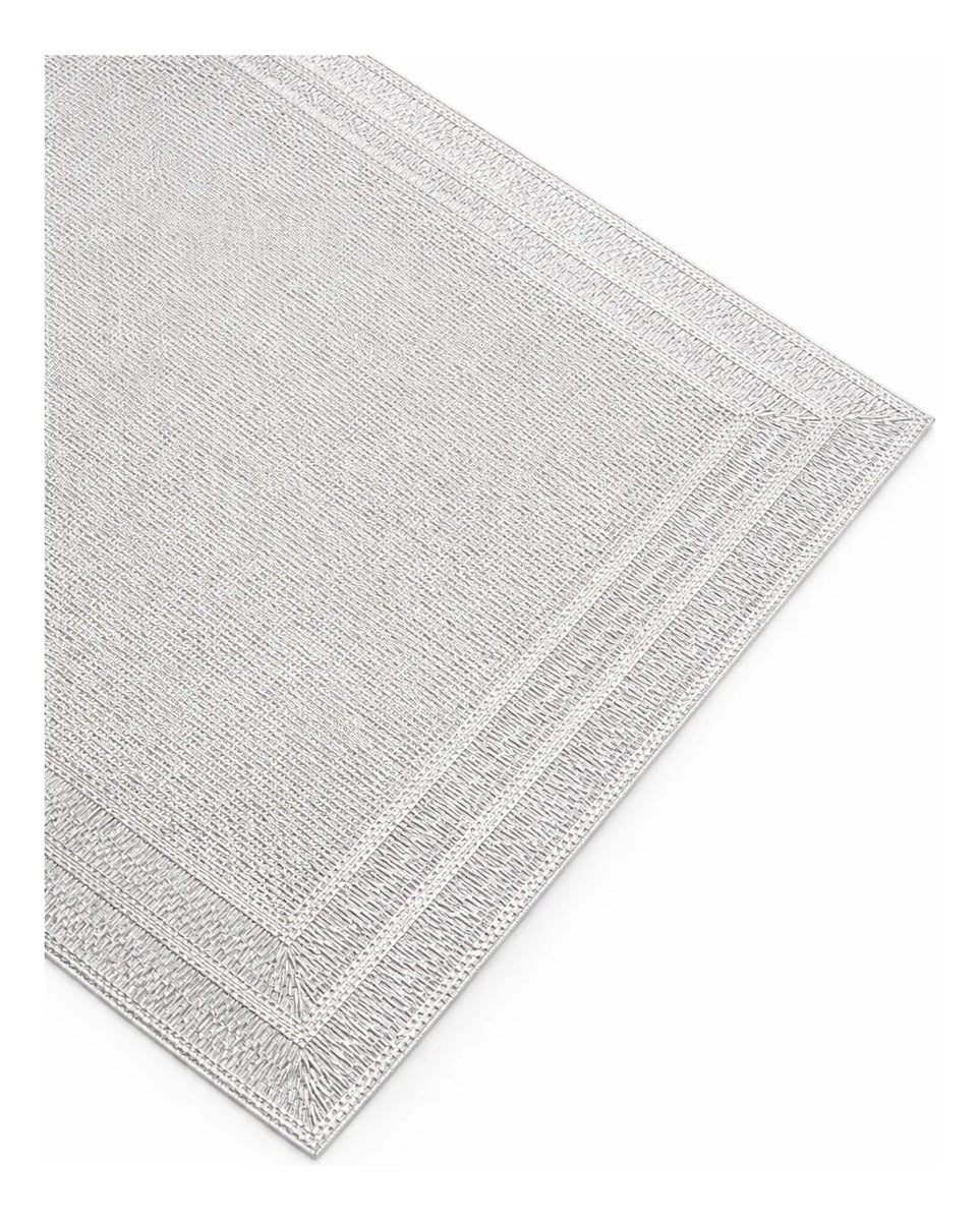 Mantel Individual Craquelado Para Mesa 6 Piezas 3 Colores