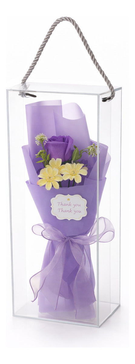 Detalle Romantico Con Flores Infinitas Lila Surimax