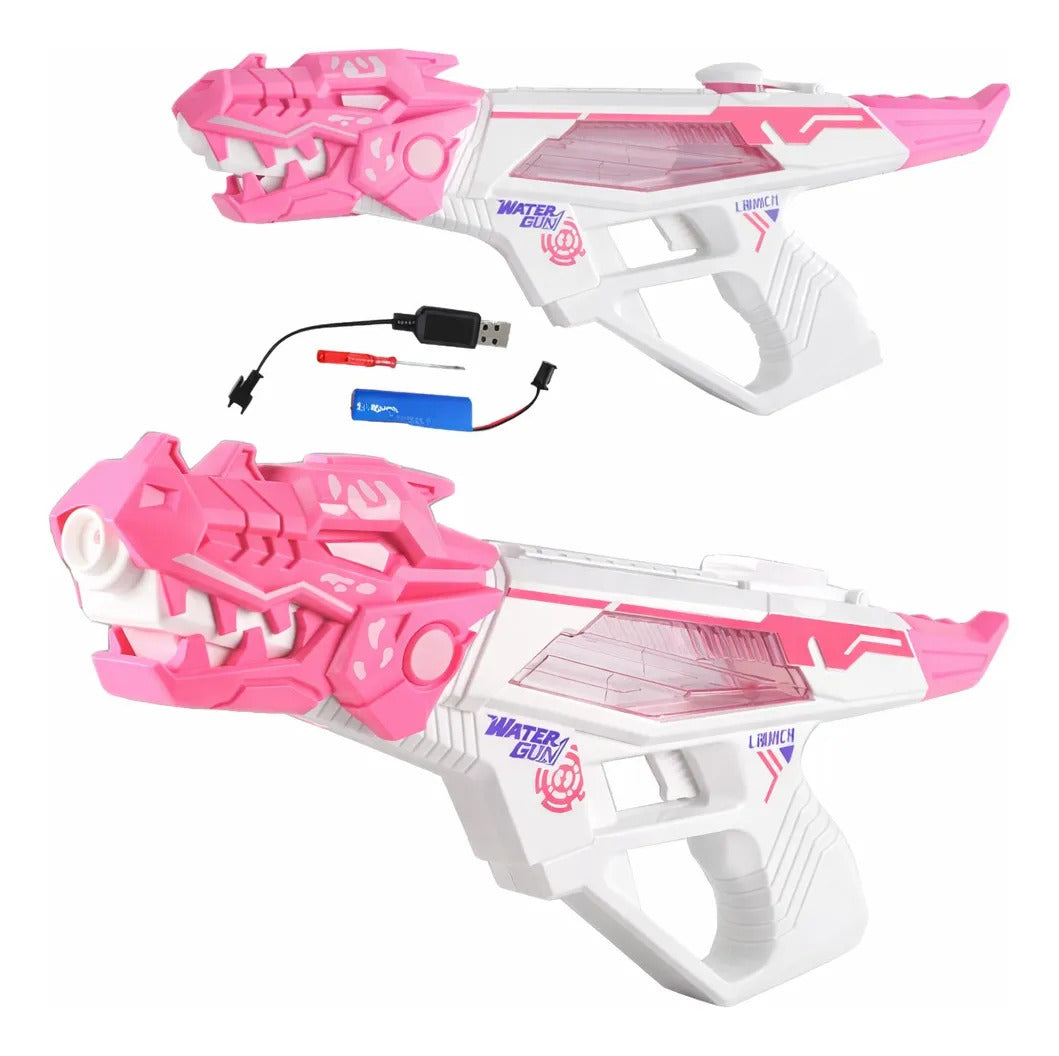 Pistola De Agua Recargable Para Niños Con Diseño Dinosaurio