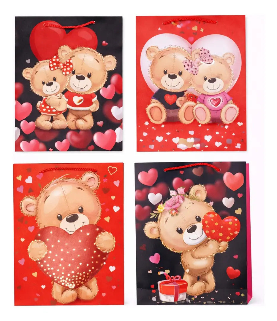 Bolsa De Regalo Una Docena Corazones Love Surimax