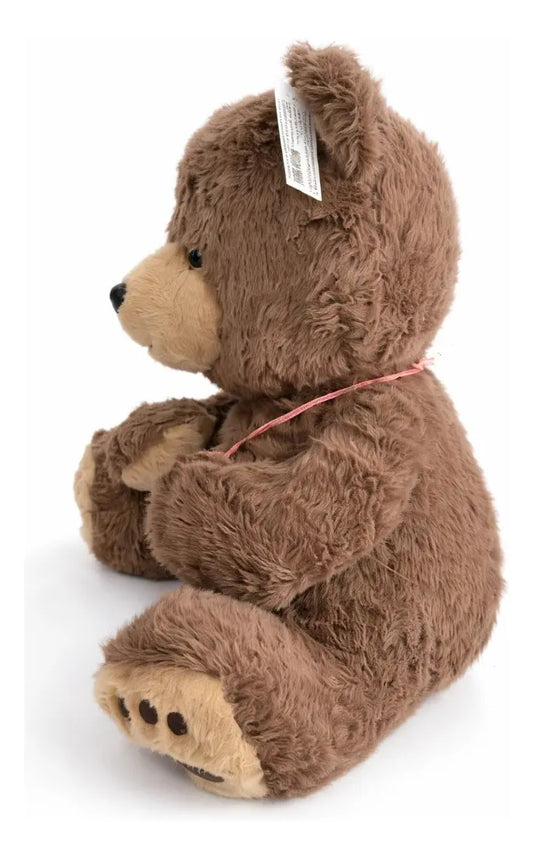 Peluche Clásico Oso De 41x34x36 Cm Dos Colores Candy Toys