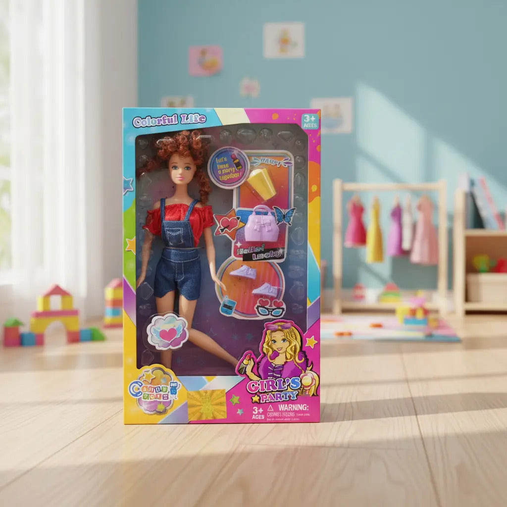 Muñeca Candy Toys Estilo Pasarela Con Ropa Moderna