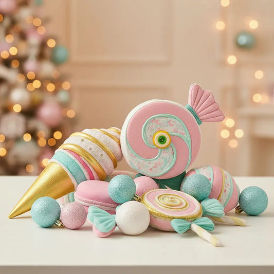 Figura Caramelo Paleta Decorativo Grande Tipo Paleta 70x4x25
