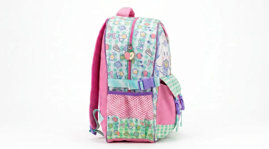 Mochila Primaria Ruz Cinnamoroll Rosa, Verde Menta Y Lila