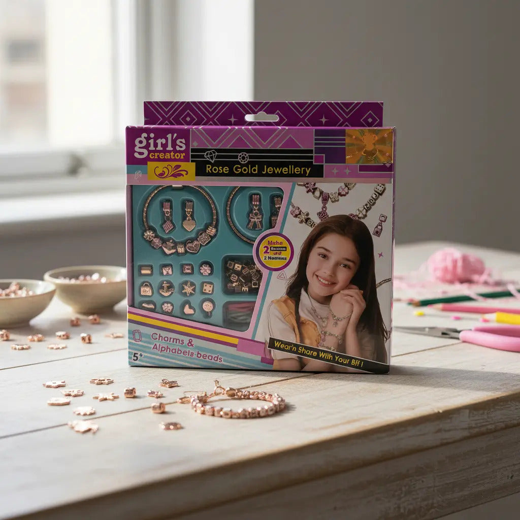 Set Pulseras Y Collar Charms Candy Toys 41 Piezas