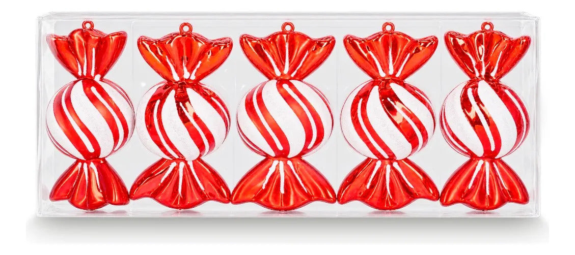 Set De Dulces Navideños lluvia Estilo Candy Land 5 Piezas