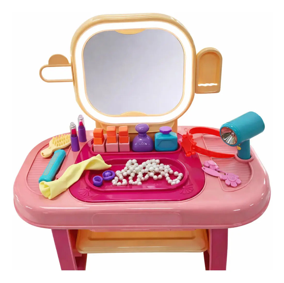 Tocador Infantil Funny Dresser Con Luz, Sonido 20 Piezas