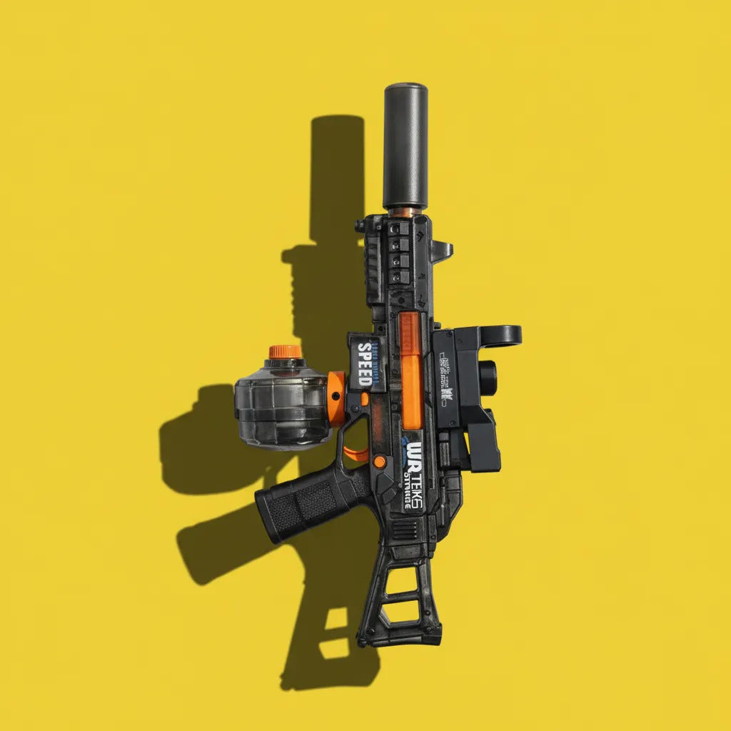 Pistola De Agua Eléctrica Rifle Recargable 3 Velocidades