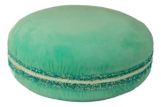 Figura De Macarrón Jumbo Colores De Terciopelo Rosa 36x12x36