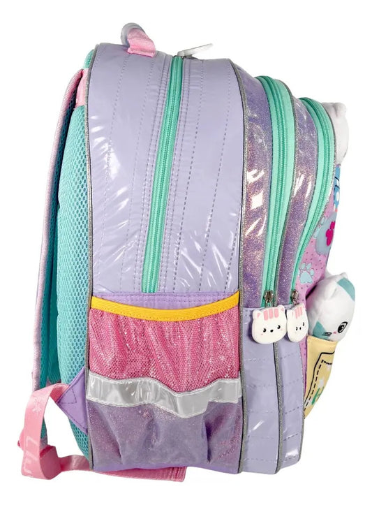 Mochila Marca Lluvia Diseño Gatitos