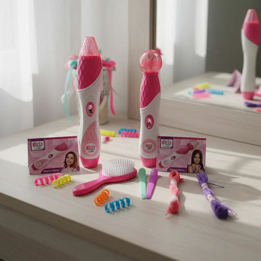 Juego Para Peinar Y Decorar El Cabello 2 En 1 Girls Creator