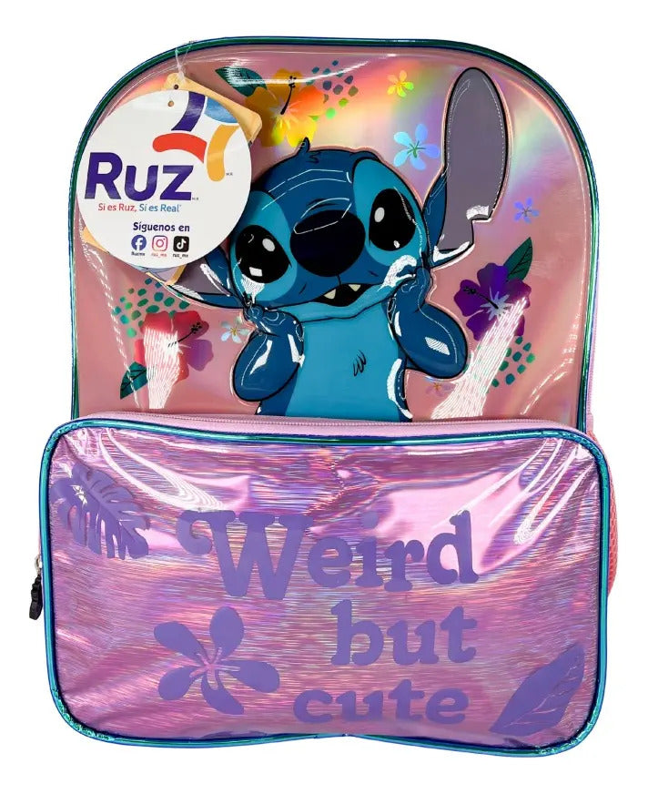 Mochila Primaria Marca Ruz Stitch