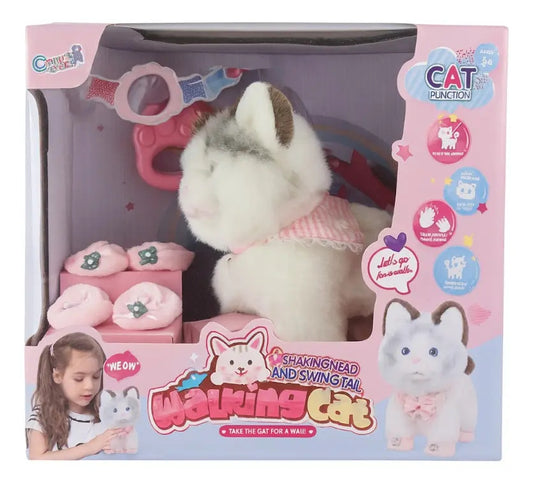 Gato Electrónico Candy Toys Con Movimiento Y Sonido
