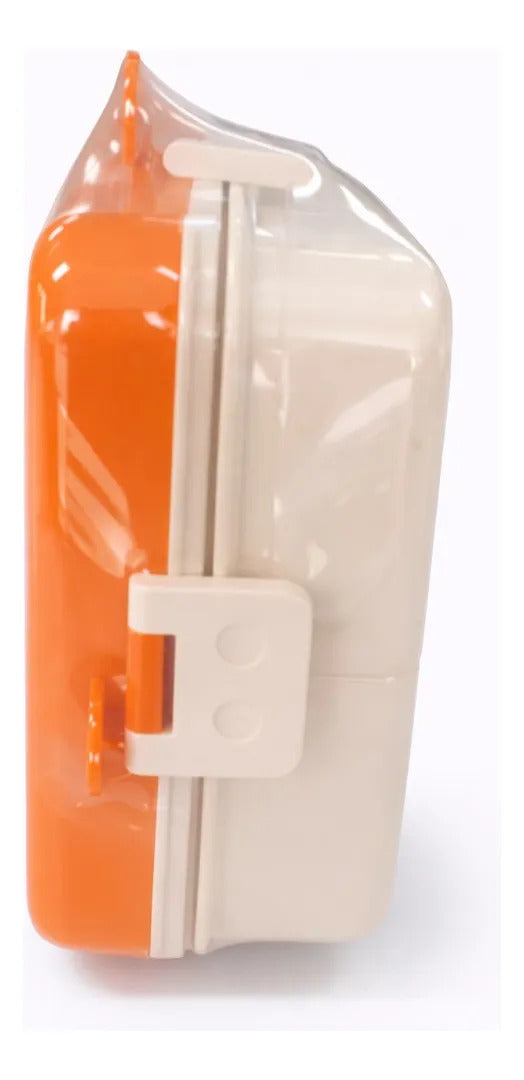 Tupper Lunch Box Infantil Buho Con 3 Secciones 850 Ml