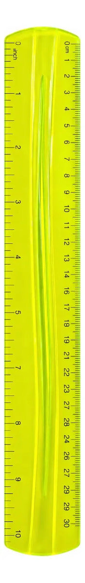 Juego De Geometría Flexible Lunita 4 Piezas Color Varios