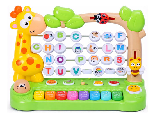 Juguete Educativo Jirafa Con Piano,con Luz Marca Candy Toys