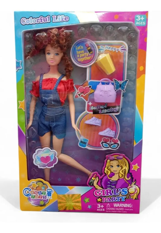 Muñeca Candy Toys Estilo Pasarela Con Ropa Moderna