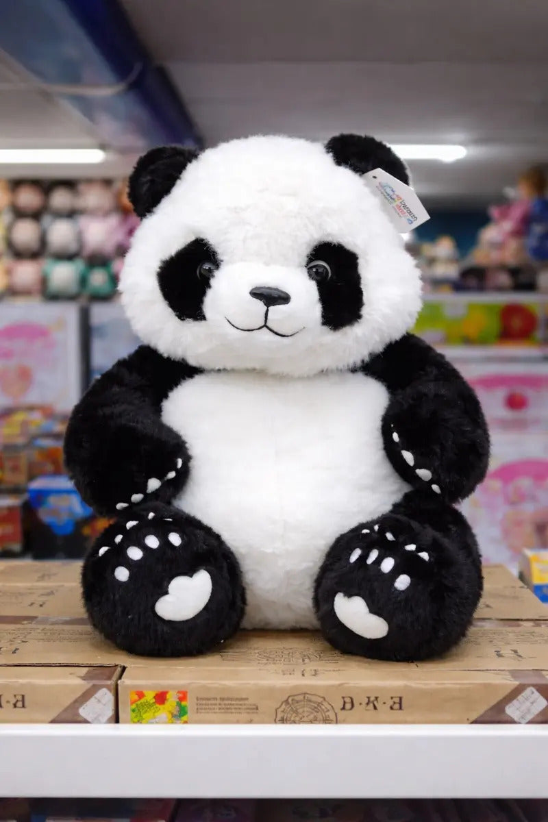 Peluche Oso Panda Grande Esponjoso 38×31×33 Cm Candy Toys