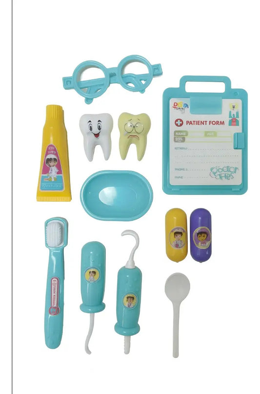 Juego De Dentista Para Niños Candy Toys 14 Piezas