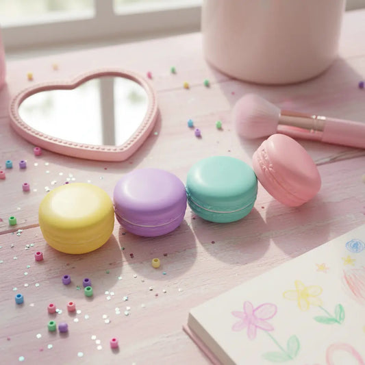 Brillos Labiales En Forma De Macarrones 4 Piezas Candy Toys