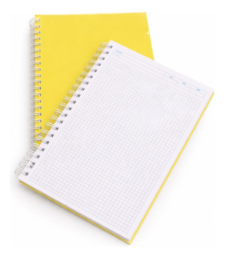 Libretas Cuadro Chico 3 Piezas Verde Limón 100 Hojas Surimax
