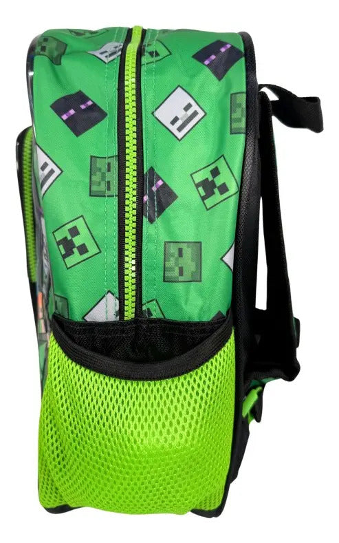 Mochila Kinder Marca Ruz Minecraft Mine Diversión Pixel