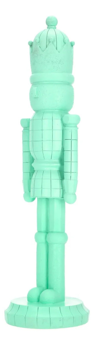 Cascanueces Lluvia Verde Menta Resina 40 cm