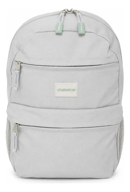 Mochila Chenson Verde Menta Juvenil Diseño Minimalista