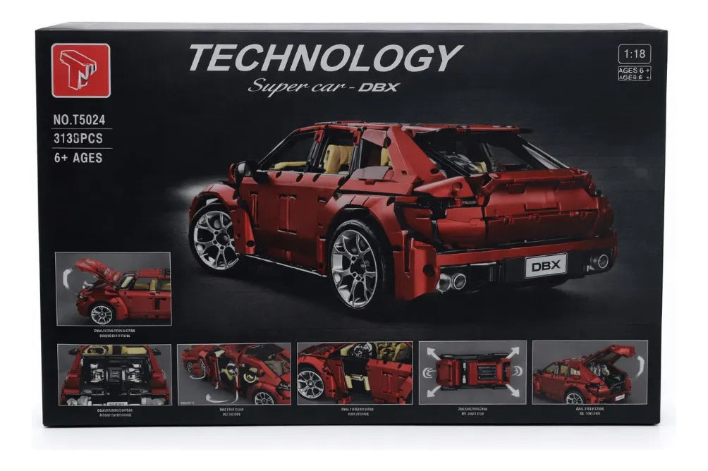 Carro Super Dbx De Bloques Rc Escala 1:8 2145 Pzs