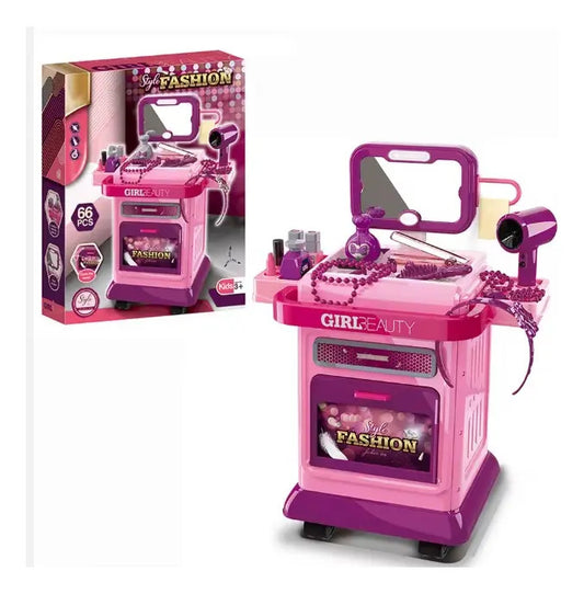 Tocador Infantil Style Fashion Con Luz Y Sonido 31 Piezas