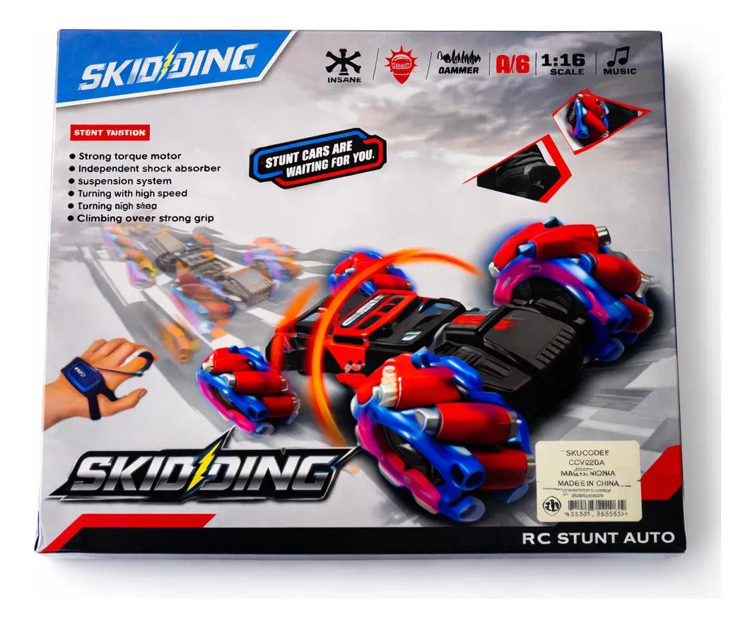 Carro Acrobático 4wd Con Sensor Gestual Candy Toys