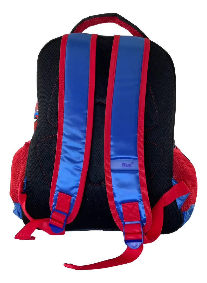 Mochila Primaria Spider-man Con Luz Led