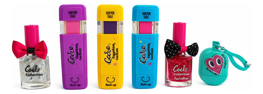 Set Para Mechas Y Uñas Candy Toys 14 Pzas Con Gloss Y Ligas