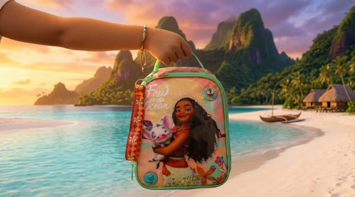 Lonchera Térmica Ruz Moana Tipo Mochila Con Broche Ajustable